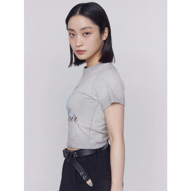 リボンプリントTシャツ | EMODA | 詳細画像9 