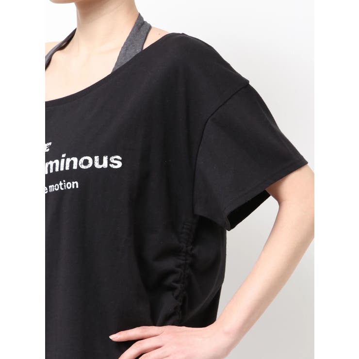 ルーズネックストリングTシャツ | EMODA | 詳細画像34 