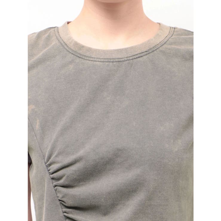 アシンメトリーカットアウトTシャツ | EMODA | 詳細画像25 
