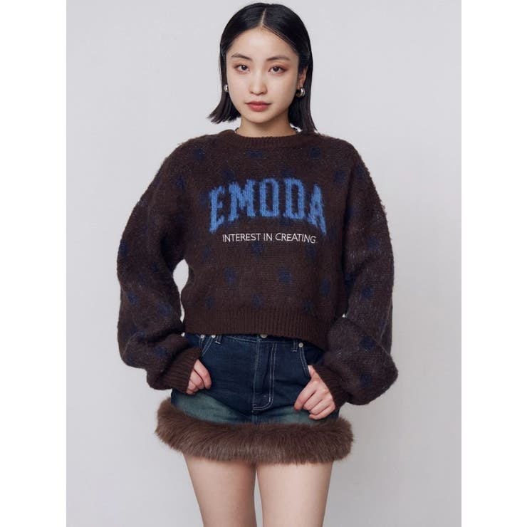 ドッキングデニムミニスカート | EMODA | 詳細画像13 
