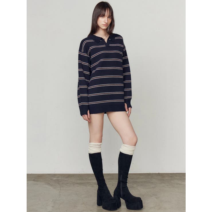【WEB限定商品】バルキープランプフィットブーツ | EMODA | 詳細画像10 
