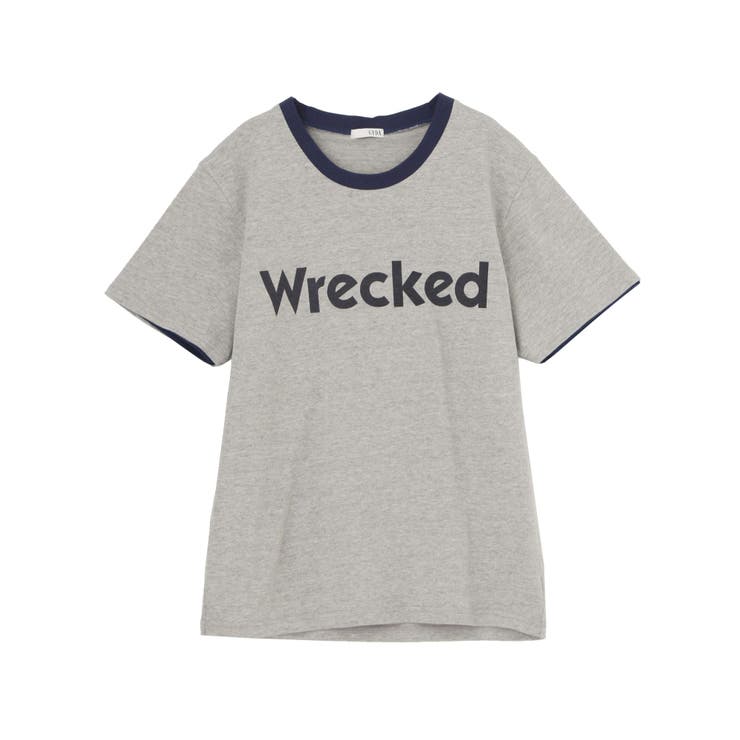 WreckedリンガーTシャツ