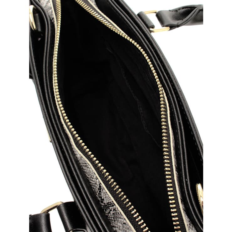 バイカラーパイソン柄BAG[品番：MKSW0003984]｜GYDA（ジェイダ