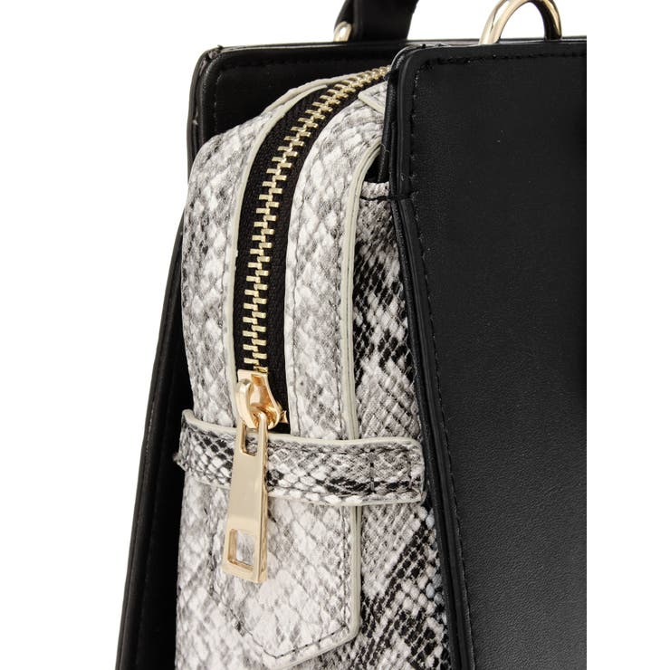 バイカラーパイソン柄BAG[品番：MKSW0003984]｜GYDA（ジェイダ