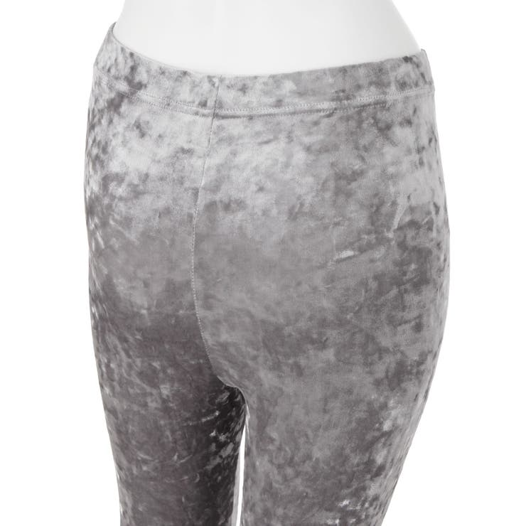 クラッシュベロアレギンス | GYDA | 詳細画像6 