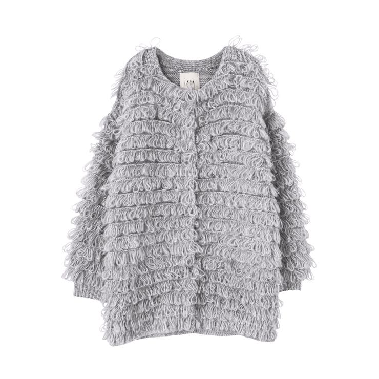 MIXループニットコート[品番：MKSW0004541]｜GYDA（ジェイダ）の  