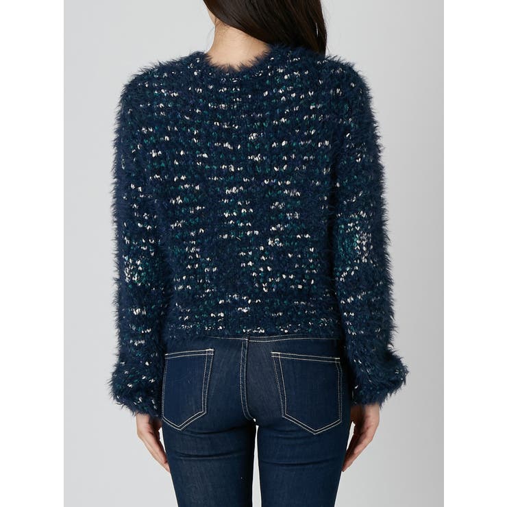 ミックスカラーシャギーニットTOPS[品番：MKSW0004615]｜GYDA（ジェイダ）のレディースファッション通販｜SHOPLIST（ショップリスト）