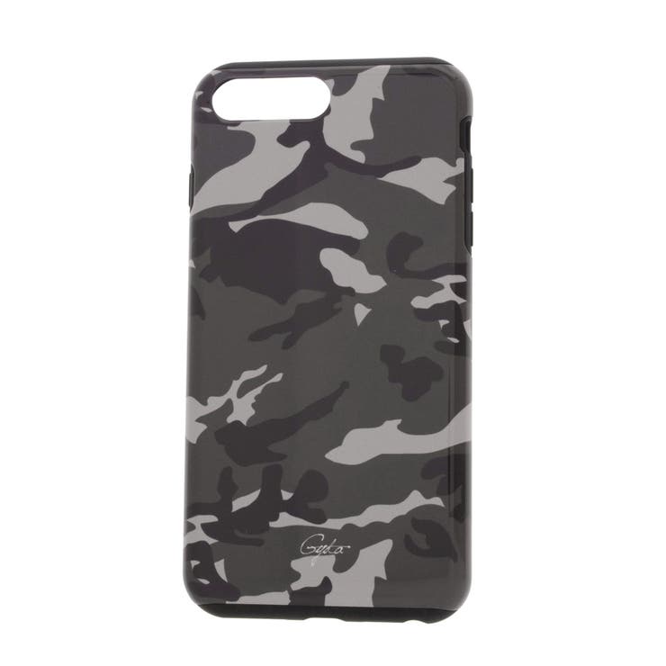 グレー | 【6plus/7plus/8plus対応】カモフラアイフォンケース | GYDA