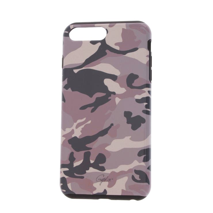 ブラック | 【6plus/7plus/8plus対応】カモフラアイフォンケース | GYDA