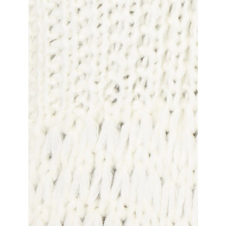 hand knitting ボリュームスリーブニットTOPS[品番：MKSW0004734