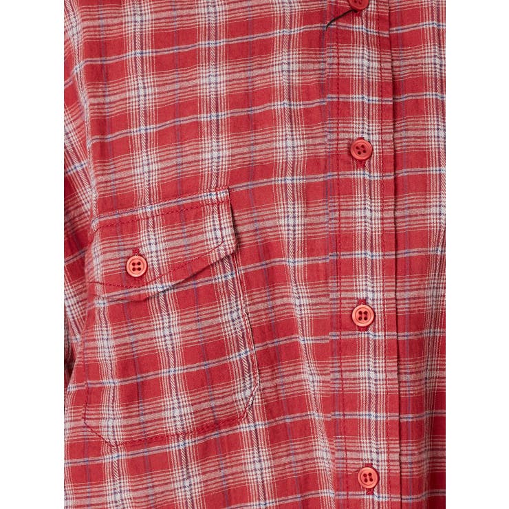 ガーゼチェックシャツ | GYDA | 詳細画像12 