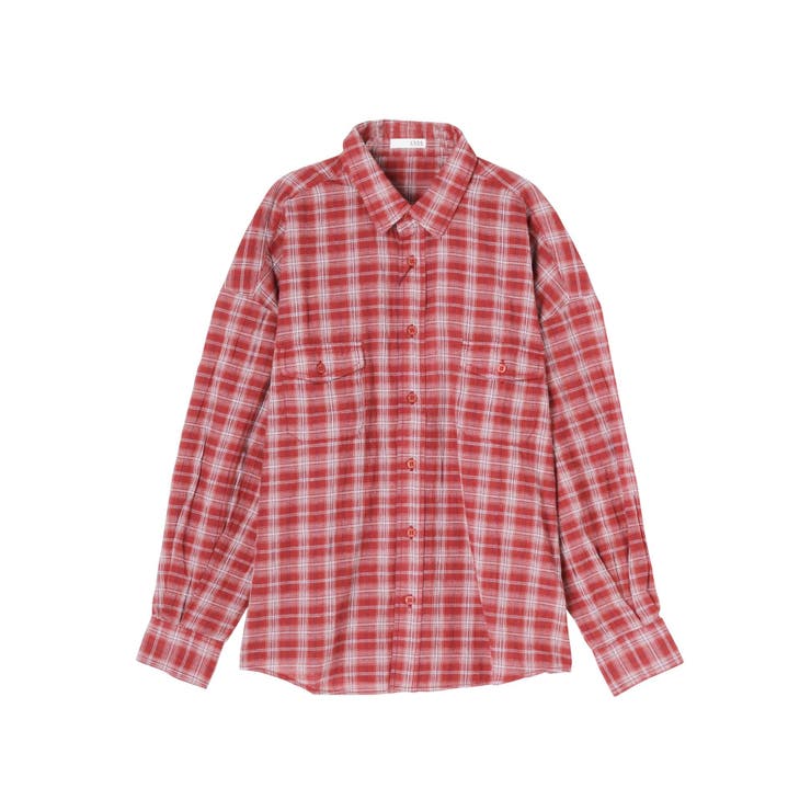 ガーゼチェックシャツ | GYDA | 詳細画像15 