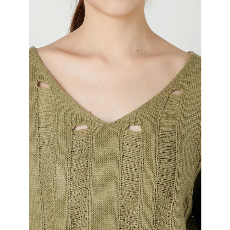 シースルーニットTOPS[品番：MKSW0004900]｜GYDA（ジェイダ）の