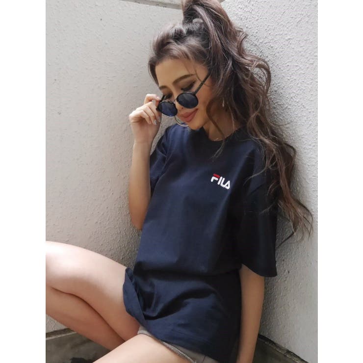 FILAグラフィックラインBIG Tシャツ[品番：MKSW0004924]｜GYDA