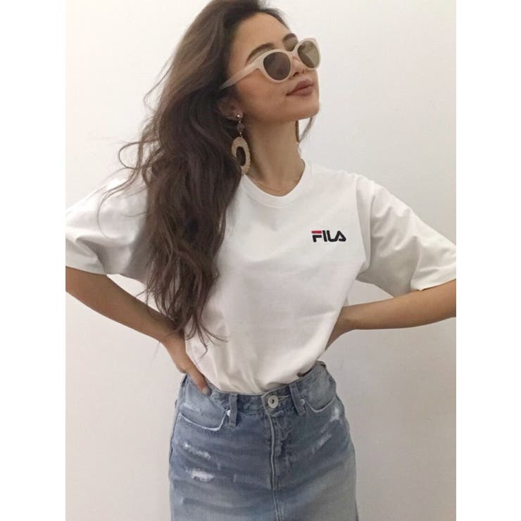 FILAグラフィックラインBIG Tシャツ[品番：MKSW0004924]｜GYDA