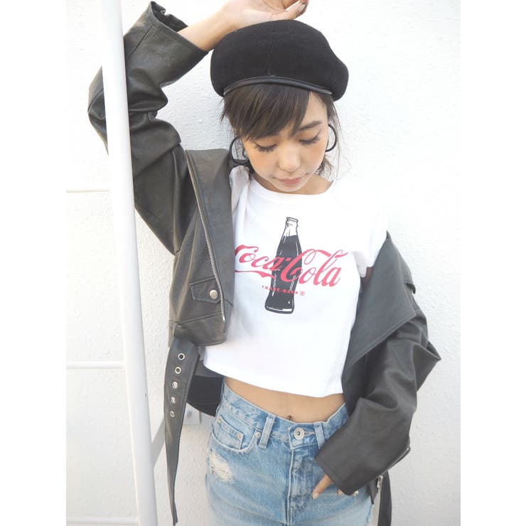Coca-cola ショートTシャツ[品番：MKSW0004930]｜GYDA（ジェイダ
