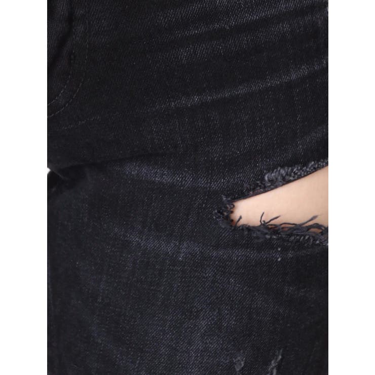 SIDE RIPPED スキニーデニムパンツ[品番：MKSW0005169]｜GYDA