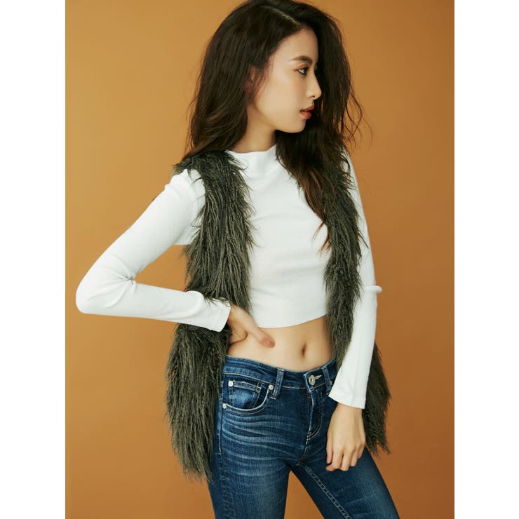 フェイクファーベスト[品番：MKSW0005224]｜GYDA（ジェイダ）の