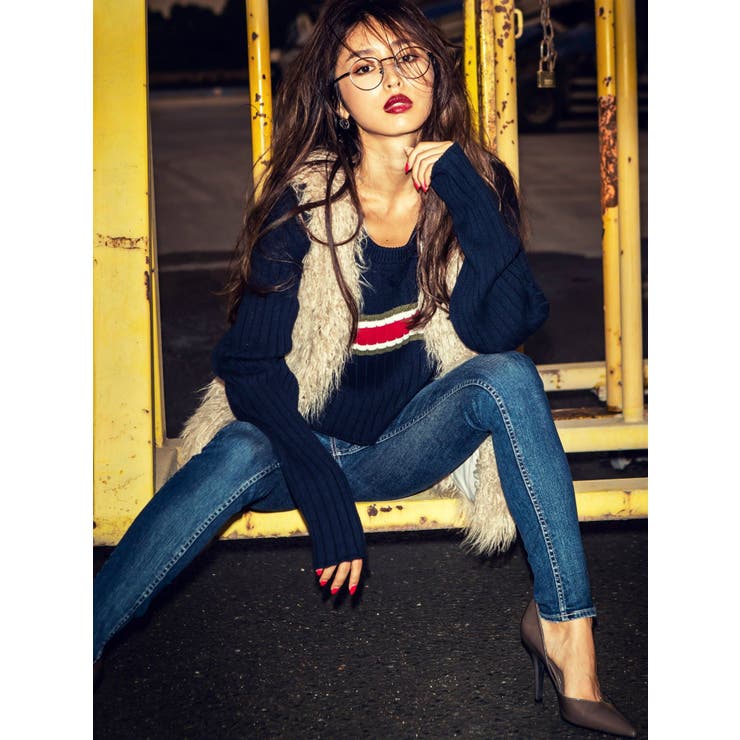 フェイクファーベスト[品番：MKSW0005224]｜GYDA（ジェイダ）の