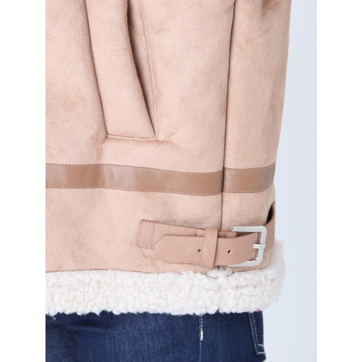 フェイクムートンボンバージャケット[品番：MKSW0005232]｜GYDA