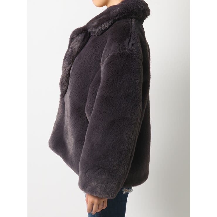 ソフトエコファーコート[品番：MKSW0011704]｜GYDA（ジェイダ）のレディースファッション通販｜SHOPLIST（ショップリスト）