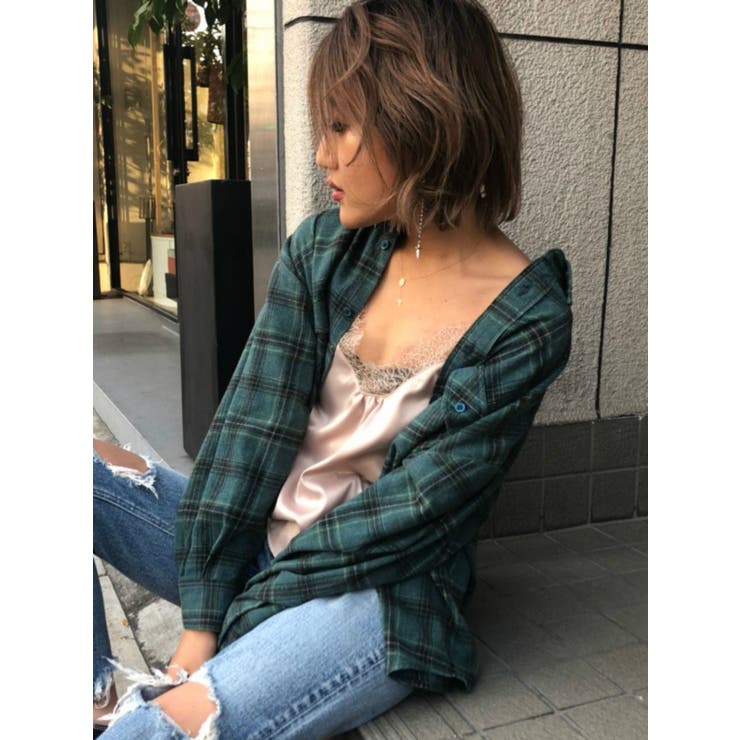 グランジドルマンチェックシャツ[品番：MKSW0012877]｜GYDA