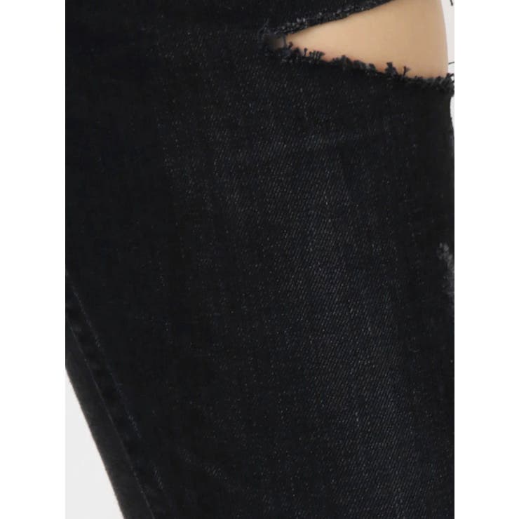 SIDE RIPPED スキニーデニムパンツ[品番：MKSW0011960]｜GYDA