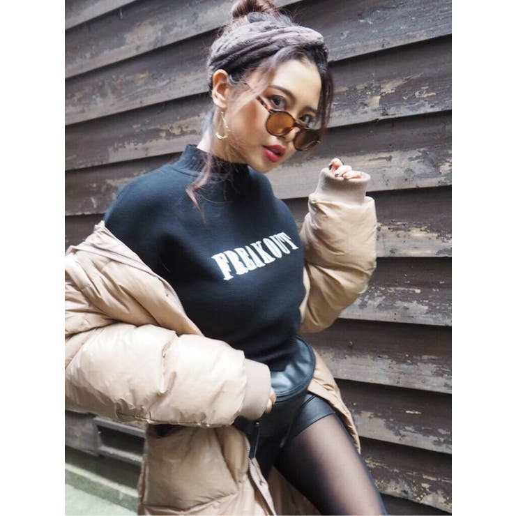 【GYDA】FREAKOUT ニットトップス GYDA - 【GYDA】FREAKOUT ニットトップスの通販 by shop@N_RMSU
