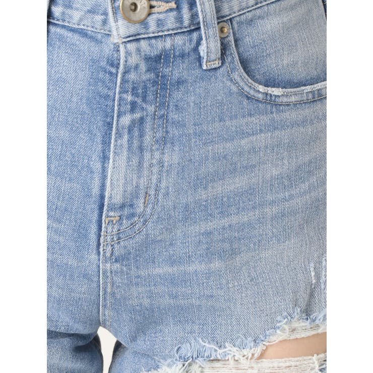 GROUNGE DAMAGE ペグトップデニムパンツ[品番：MKSW0014186