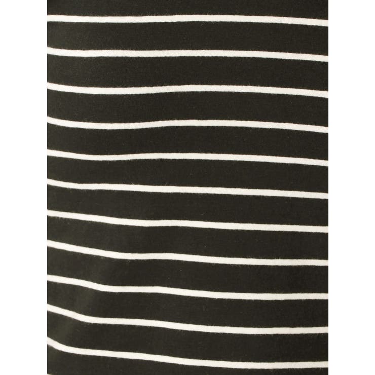 BACK OPENショートボーダーTシャツ | GYDA | 詳細画像10 