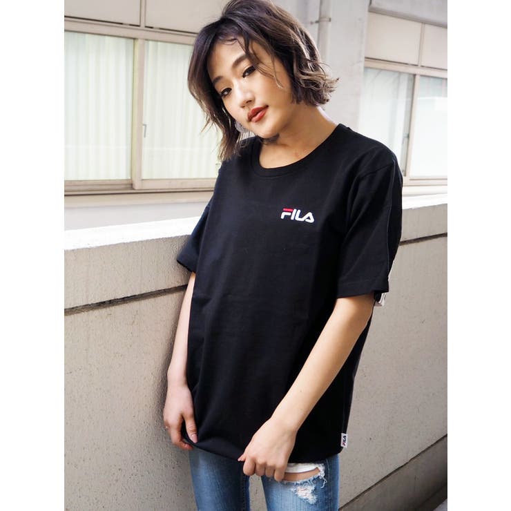 FILAグラフィックラインBIG T/S[品番：MKSW0021149]｜GYDA