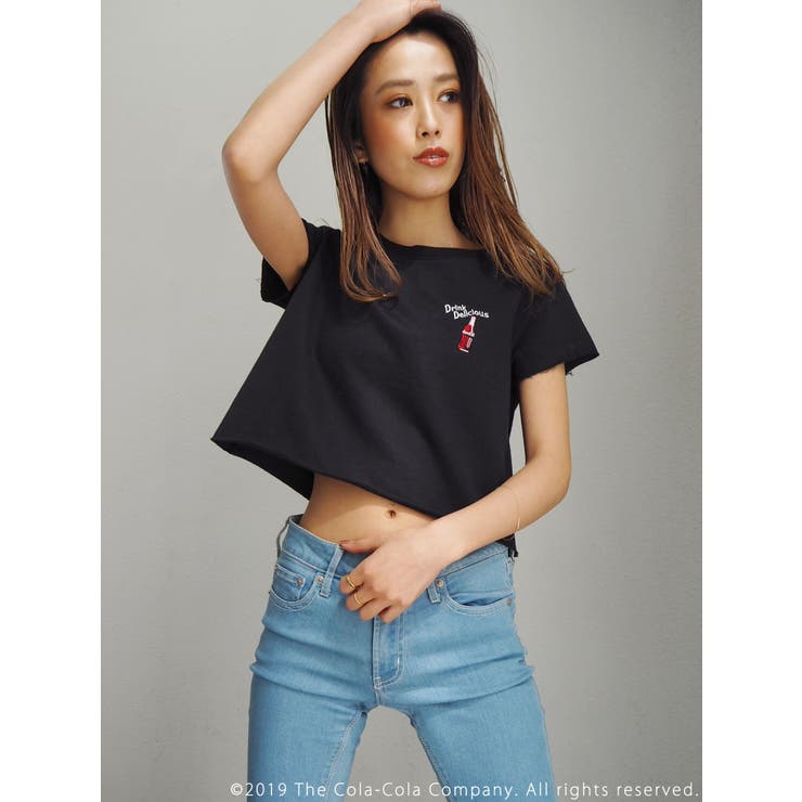 「Coca-Cola」ボトルデザインショートTシャツ | GYDA | 詳細画像1 