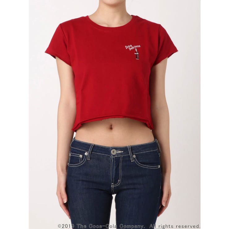 「Coca-Cola」ボトルデザインショートTシャツ | GYDA | 詳細画像4 