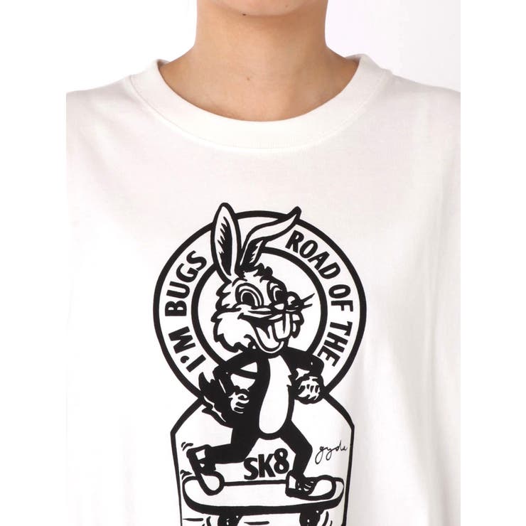 WEB限定】SK8BUNNY BIG Tシャツ[品番：MKSW0021151]｜GYDA（ジェイダ