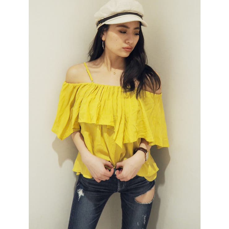 メニーウェイオフショルTOPS | GYDA | 詳細画像18 