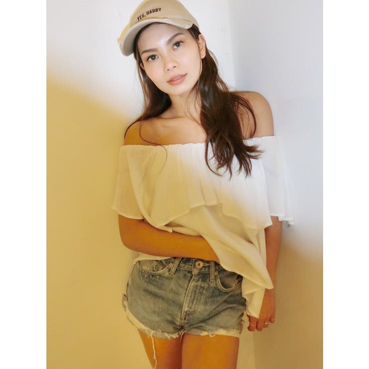 メニーウェイオフショルTOPS | GYDA | 詳細画像3 