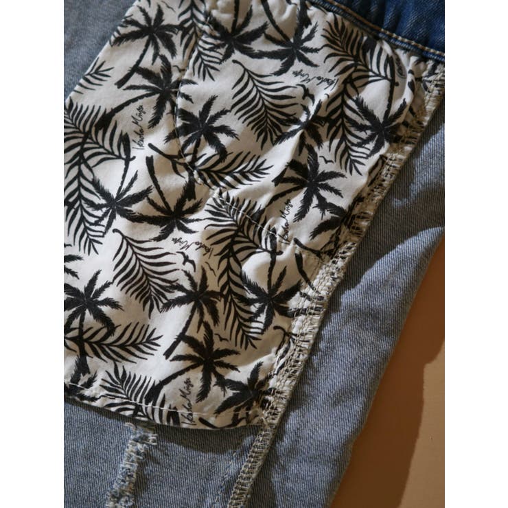 BACK RIPPED H/W フレアデニムパンツ[品番：MKSW0021864]｜GYDA