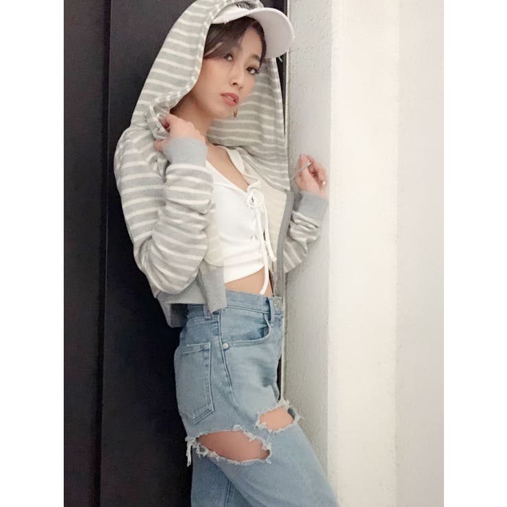 2WAYスピンドルTシャツ | GYDA | 詳細画像19 