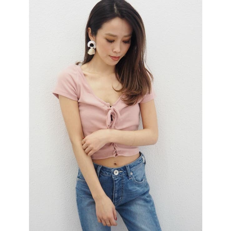 ピンク | 2WAYスピンドルTシャツ | GYDA