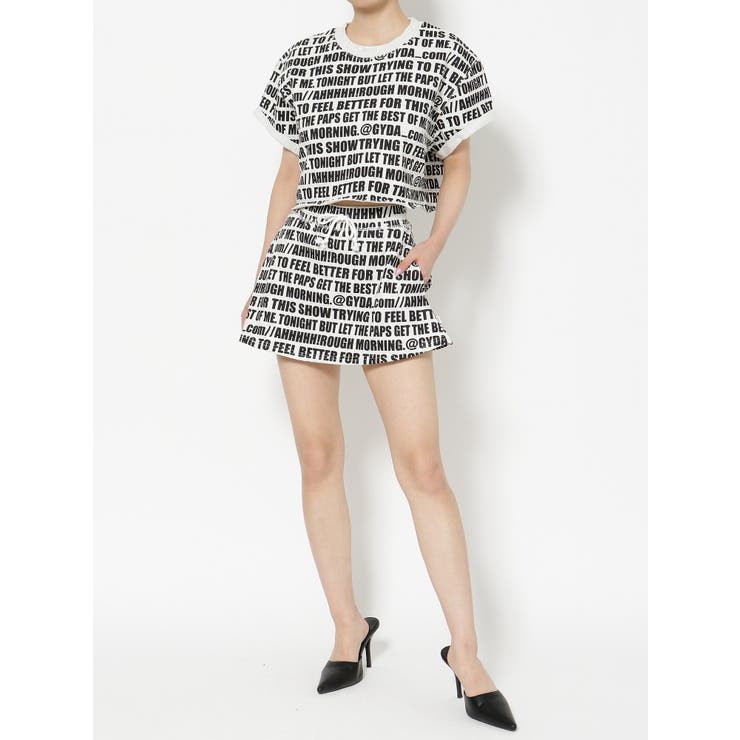 logopatternスウェットTOPS | GYDA | 詳細画像3 