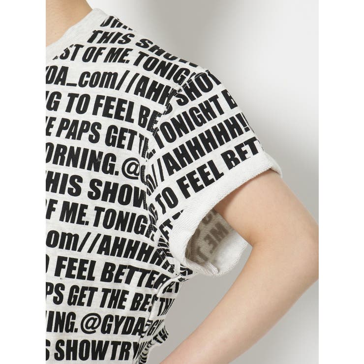 logopatternスウェットTOPS | GYDA | 詳細画像8 