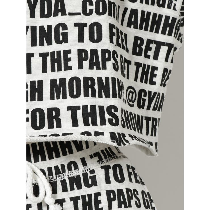 logopatternスウェットTOPS | GYDA | 詳細画像9 