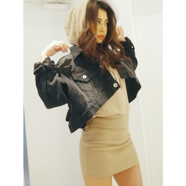 BACKロングショートGジャン[品番：MKSW0021626]｜GYDA（ジェイダ