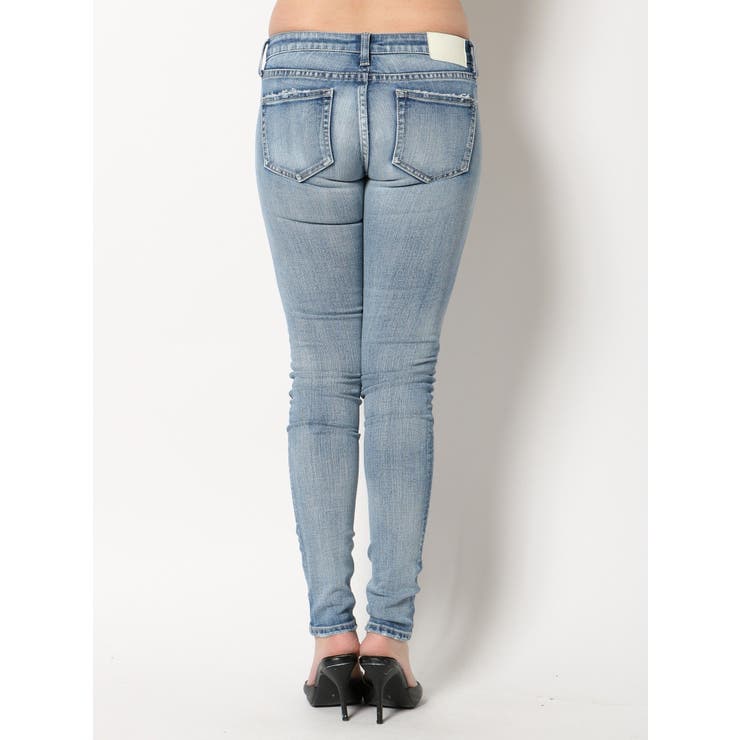 KNEEダメージスキニーデニムパンツ[品番：MKSW0021639]｜GYDA