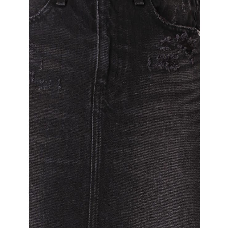 7color ／ 3size 】カットアウトサイドスリットロングデニムパンツ