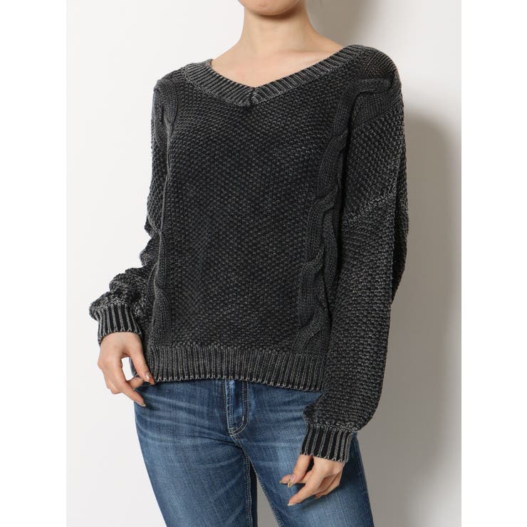 GYDA.ニット２枚セット黒グレー GYDA.ニット2枚セット黒グレー