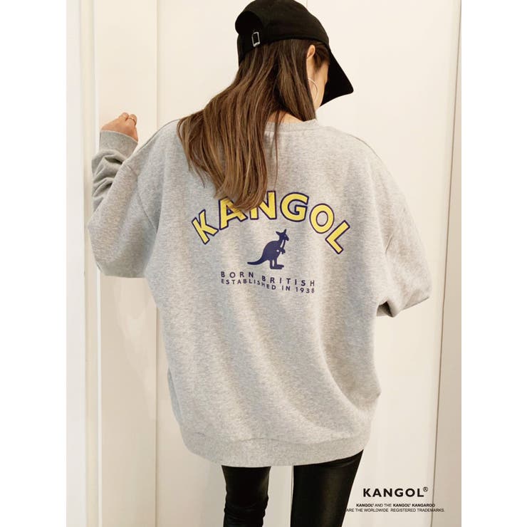 【WEB限定】KANGOL×GYDA BIGロゴプルオーバー WEB限定】KANGOL×GYDA BIGロゴプルオーバー[品番：MKSW0025157