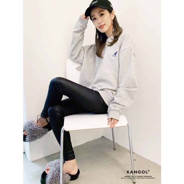 WEB限定】KANGOL×GYDA BIGロゴプルオーバー[品番：MKSW0025157