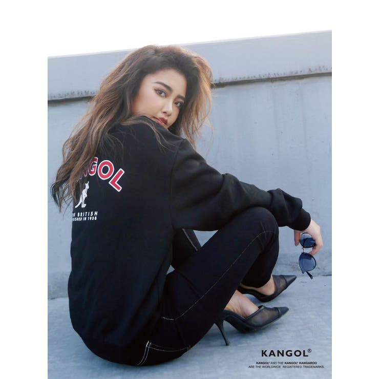 【WEB限定】KANGOL×GYDA BIGロゴプルオーバー WEB限定】KANGOL×GYDA BIGロゴプルオーバー[品番：MKSW0025157