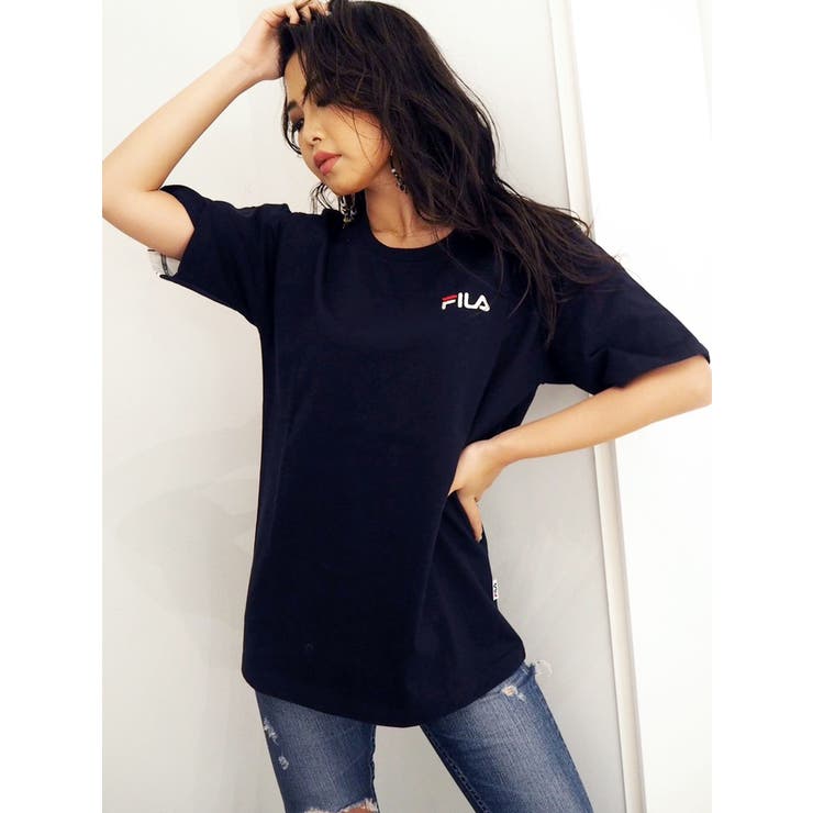 FILAグラフィックラインBIG T/S[品番：MKSW0025749]｜GYDA